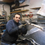 Ricostruzione telaio vespa V98
